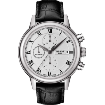 Tissot Carson Automatic Chronograph 42.3 Stainless Steel / Silver / Strap