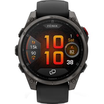 Garmin Fenix 8 Pro - 47mm AMOLED Sapphire Black / Carbon Grey