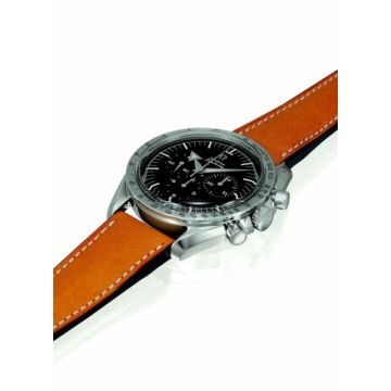 Omega Speedmaster Replica 57 Stainless Steel / Black / Strap