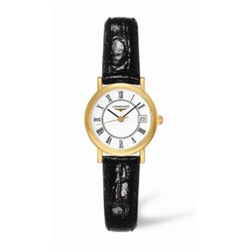 Longines Presence 23.5 Quartz Yellow Gold / White - Roman