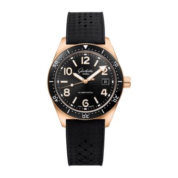 Glashütte Original SeaQ Date Red Gold / Black / Rubber