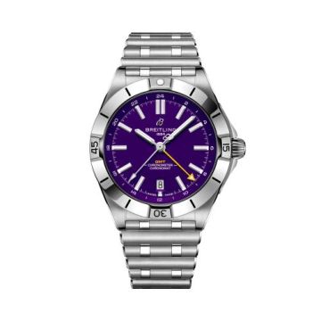 Breitling Chronomat Automatic GMT 40 NFL Minnesota Vikings Edition