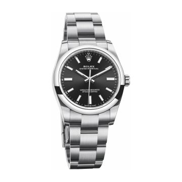 Rolex Oyster Perpetual 34 Stainless Steel / Black