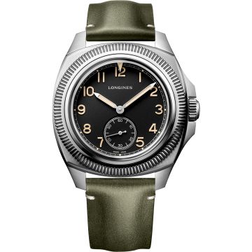 Longines Pilot Majetek / Calf Green