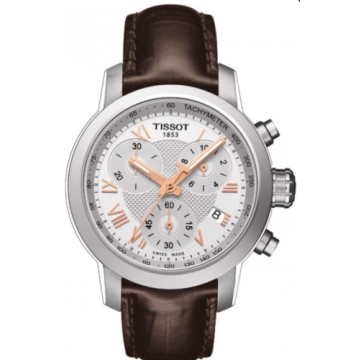 Tissot PRC 200 Quartz Chronograph Lady Rose Roman