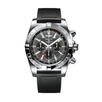 Breitling Chronomat 47 GMT Stainless Steel / Blackeye Gray / Rubber