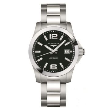 Longines Conquest 39 Automatic Black