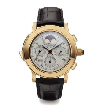 IWC Schaffhausen Destriero Scafusia Red Gold / English