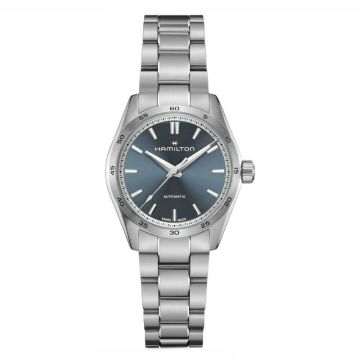 Hamilton Jazzmaster Performer Auto 34 Stainless Steel / Blue / Bracelet