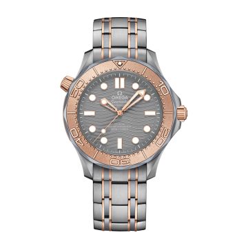 Omega Seamaster Diver 300M Master Co-Axial 42 Titanium / Tantalum / Sedna Gold / Grey / Bracelet