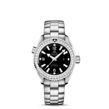 Omega Seamaster Planet Ocean 600M Co-Axial 37.5 Stainless Steel / Diamond / Black / Bracelet