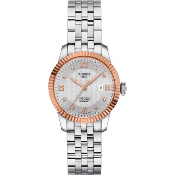 Tissot Le Locle 29 Automatic Lady Stainless Steel - Rose Gold / Silver / Bracelet