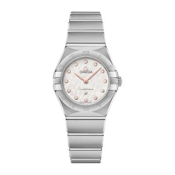 Omega Constellation Manhattan 25 Quartz Stainless Steel / Silver Silk