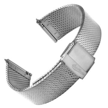 Calibre 1960 Mesh Watch Strap - Brushed - 22mm