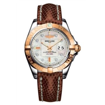 Breitling Galactic 41 Stainless Steel / Rose Gold / Pearl Diamond / Teju