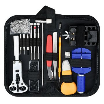Kit d'outils pour montre avec pochette zippée