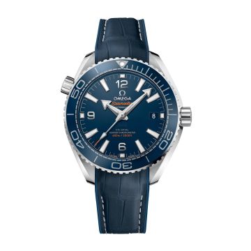 Omega Seamaster Planet Ocean 600M Co-Axial 39.5 Master Chronometer Stainless Steel / Blue / Alligator