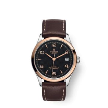 Tudor 1926 36 Stainless Steel / Rose Gold / Black / Strap