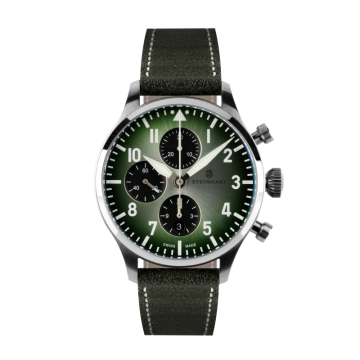 Steinhart Pilot Chronograph 42 green SUMMER EDITION