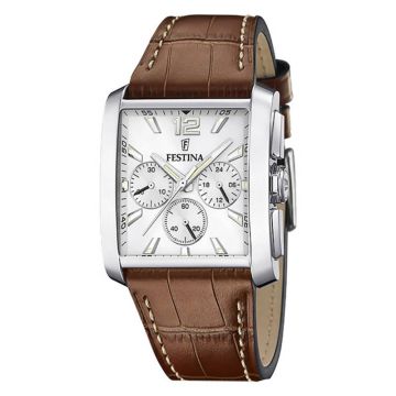 Festina Timeless Chronograph Cuir Marron