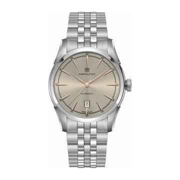 Hamilton Spirit Of Liberty Auto 42 Stainless Steel / Beige / Bracelet