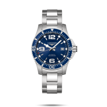 Longines HydroConquest 41 Automatic Stainless Steel / Blue / Bracelet / Tetra Pak