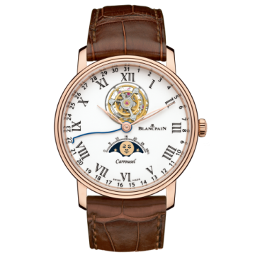 Blancpain Villeret Carrousel Phase de Lune Red Gold