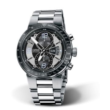 Oris WilliamsF1 Team Chronograph 45 Stainless Steel / Silver / Bracelet