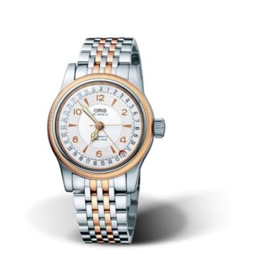 Oris Big Crown Pointer Date 36 Stainless Steel - Rose Gold / Silver / Bracelet