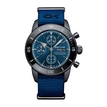 Breitling Superocean Heritage II Chronograph 44 Outerknown Stainless Steel / Blue / Econyl
