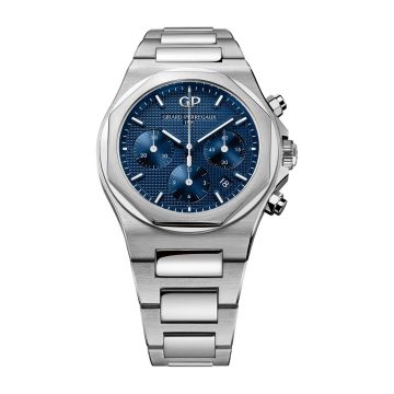 Girard-Perregaux Laureato 42 Chronograph Stainless Steel / Blue / Bracelet