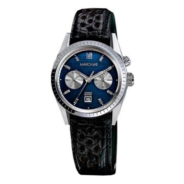 March Lab Agenda Supra Automatic Navy Alligator