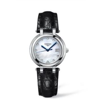 Longines PrimaLuna Quartz 30 Stainless Steel / MOP