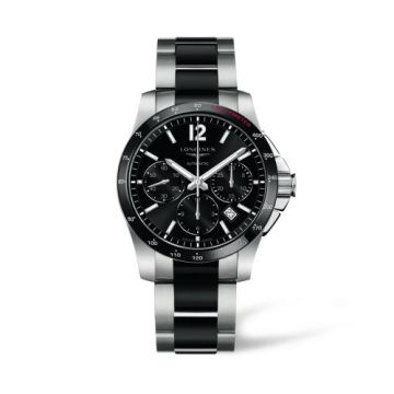 Longines Conquest Chronograph Automatic 41mm Ceramic