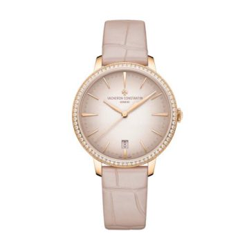 Vacheron Constantin Patrimony Self-Winding 36.5 Rose Gold - Diamond / Pink