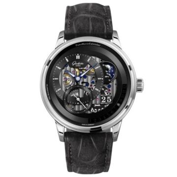 Glashütte Original PanoMatic Calendar Platinum / Skeleton  / Folding