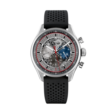 Zenith El Primero Chronomaster Skeleton 45 Stainless Steel / Rubber