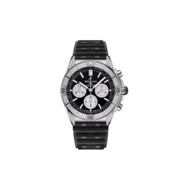 Breitling Chronomat B01 42 Stainless Steel - Diamond / Black / Rubber