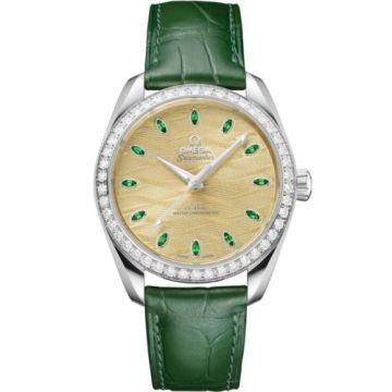 Omega Seamaster Aqua Terra 150M Master Chronometer 34 Canopus Gold - Diamond / Champagne