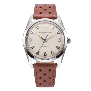 Nivada Grenchen Antarctic 35mm Eggshell Beige Luminova 35001M