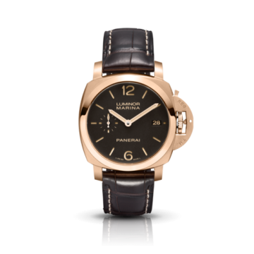 Panerai Luminor 1950  Marina 42 3 Days Automatic Red Gold / Brown