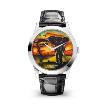 Patek Philippe Calatrava 5089 White Gold / African Elephant