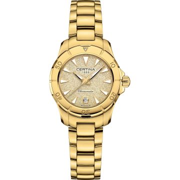 Certina DS Action Lady 29 Yellow Gold / Champagne