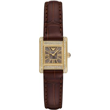 Emporio Armani Genni Gold / Brown 26mm