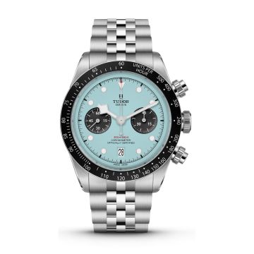 Tudor Heritage Black Bay Chronograph Flamingo Blue