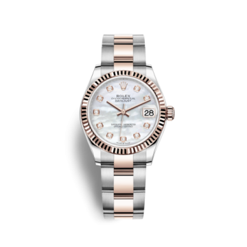 Rolex Datejust 31 Stainless Steel/ Rose Gold / Fluted / MOP / Oyster