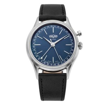 Vulcain Cricket President 36mm Blue