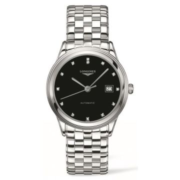 Longines Flagship 38.5 Black Diamond / Bracelet