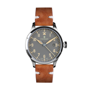 Steinhart Nav B-Uhr 42 vintage beige A-Muster