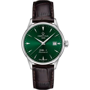Certina DS-1 Powermatic 80 38 Stainless Steel / Green